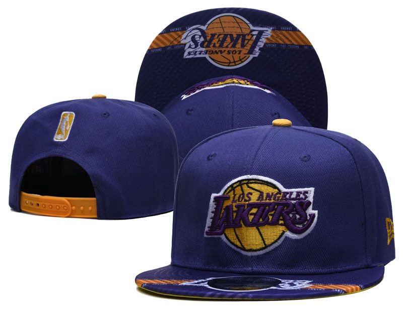 2022 NBA Los Angeles Lakers Hat ChangCheng 09273->nba hats->Sports Caps